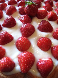Biscuit aux fraises