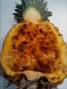 Recette crumble ananas