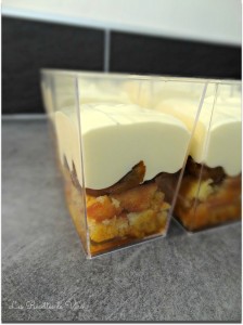 verrines Tiramisu aux mirabelles