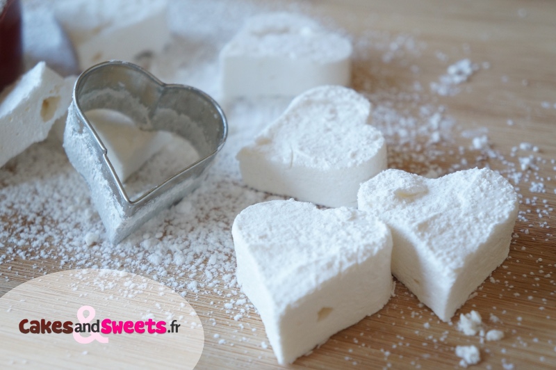 Guimauve vanille, recette de chamallow maison CakesandSweets.fr