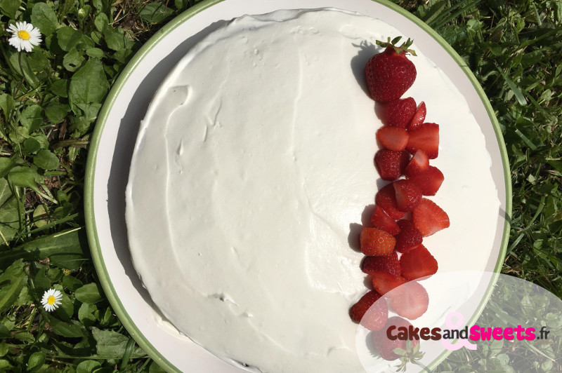 Poke Cake aux fraises