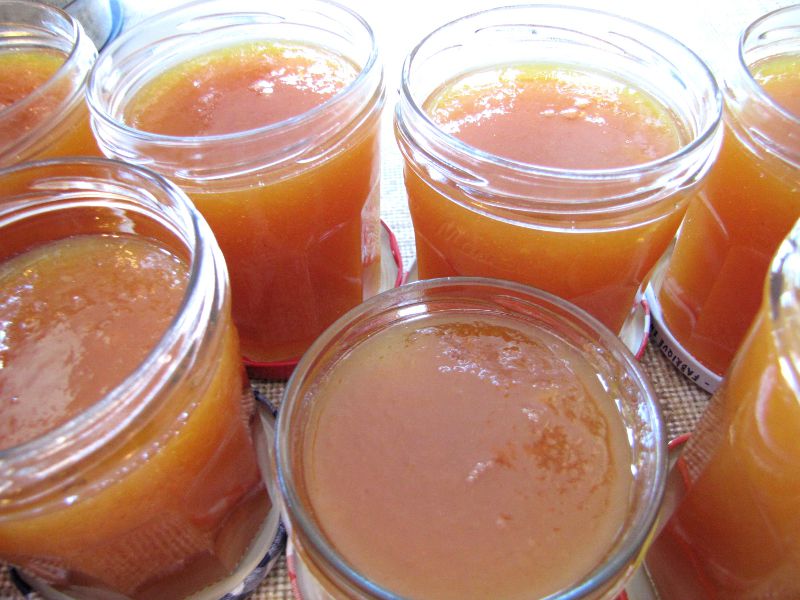 Recette Confiture de pêches jaunes