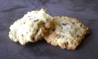 Cookies à la pistache et au chocolat blanc