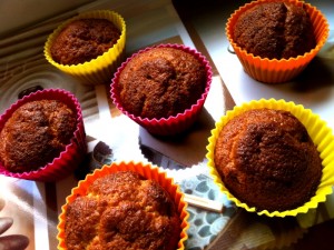 Les cupcakes avant glaçage