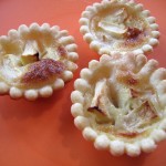 Mini tartelettes aux pommes, nappage à la bière