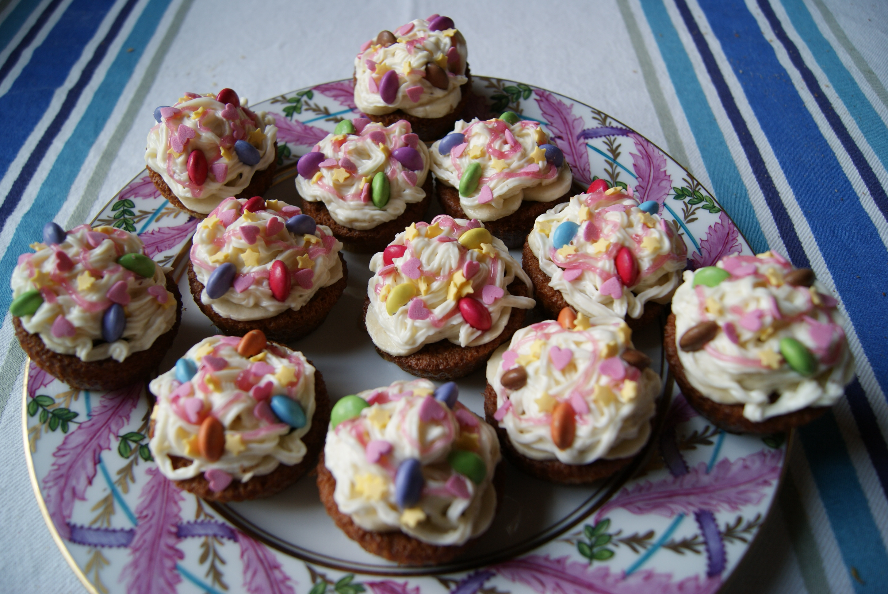 Cupcakes à la banane et beurre demi-sel