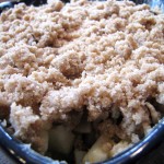 Le Streusel avant la cuisson 