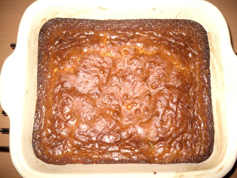 Brownies au chocolat blanc
