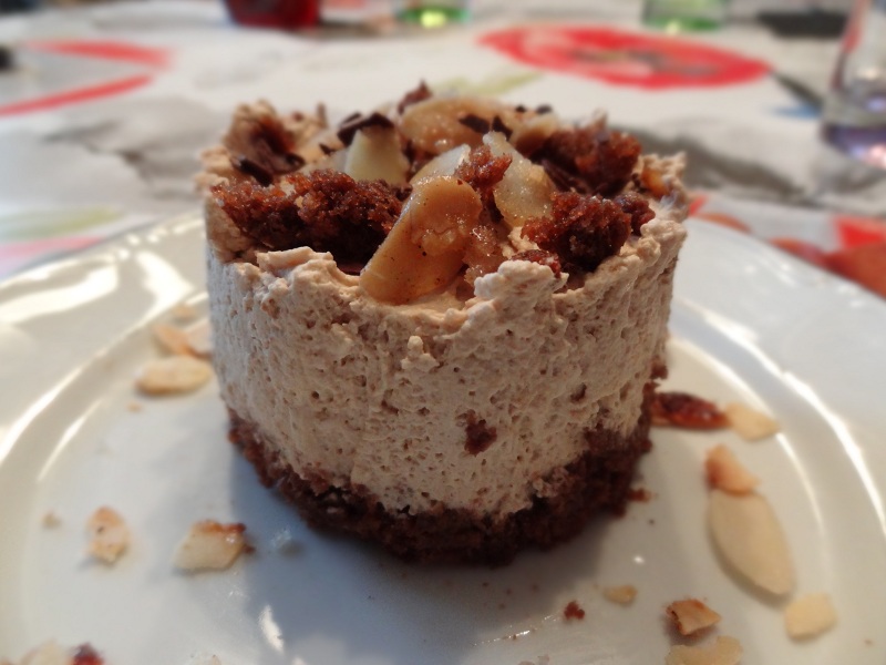 Gâteau chocolat mousse cappuccino