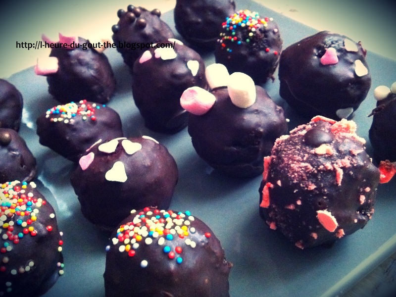 Pop Cakes chocolatés et colorés