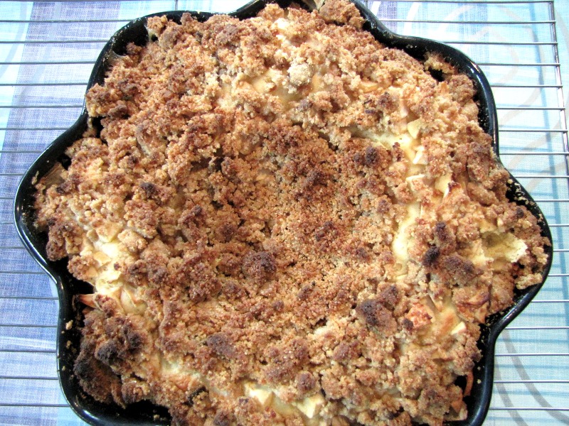 Streusel aux pommes