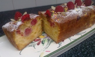 Cake Aux pommes et Framboises