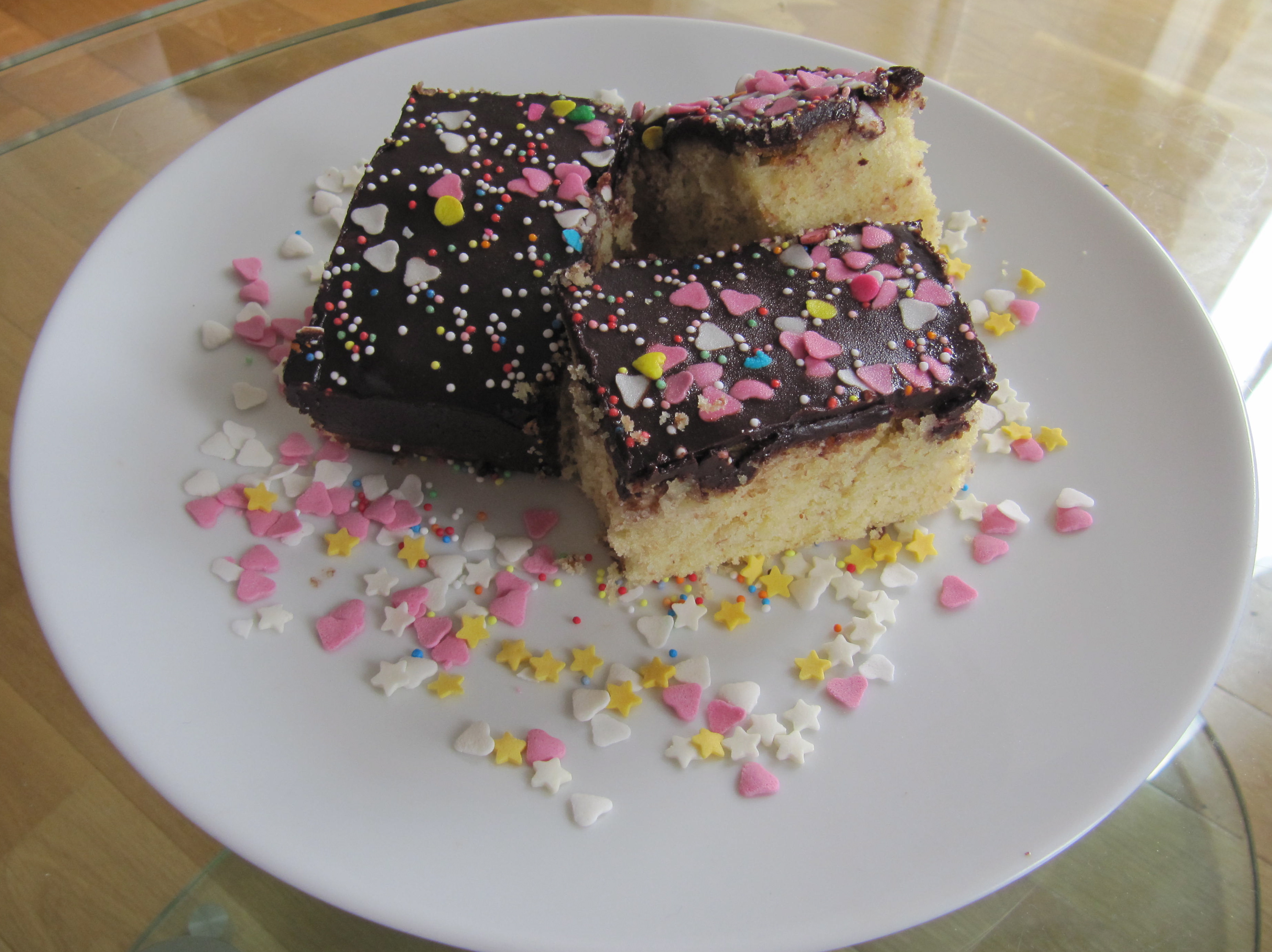 Barres banane chocolat