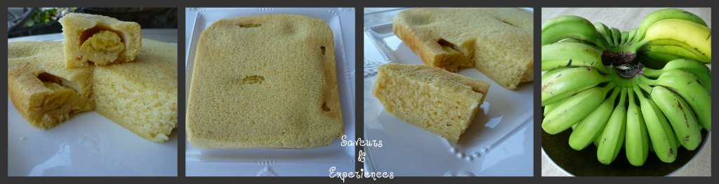 Gâteau maïs & bananes