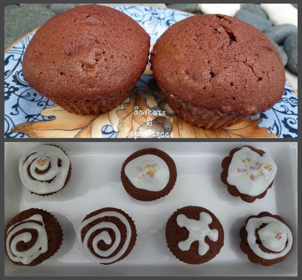Cacao Cupcakes Américains