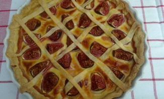 Tarte aux figues et au miel