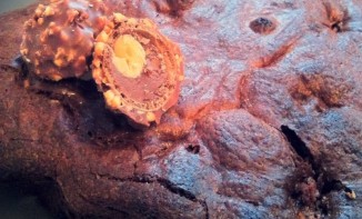 Brownie chocolat noir et Ferrero Rocher