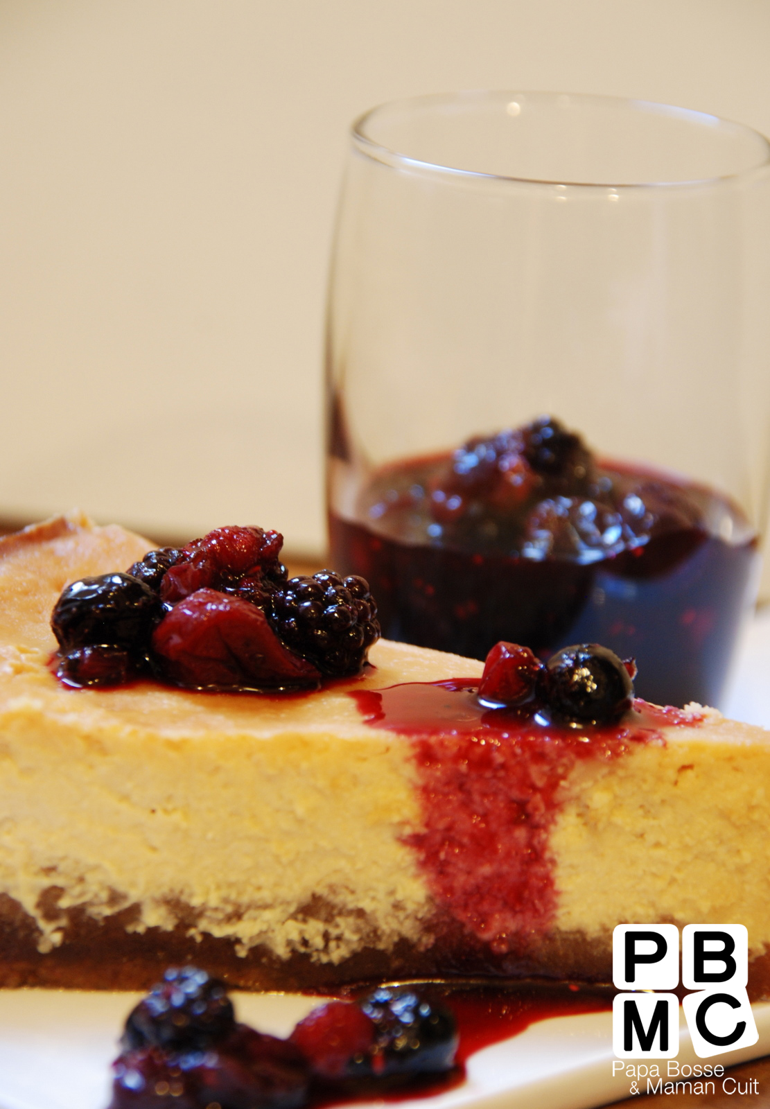 Cheesecake aux fruits rouges