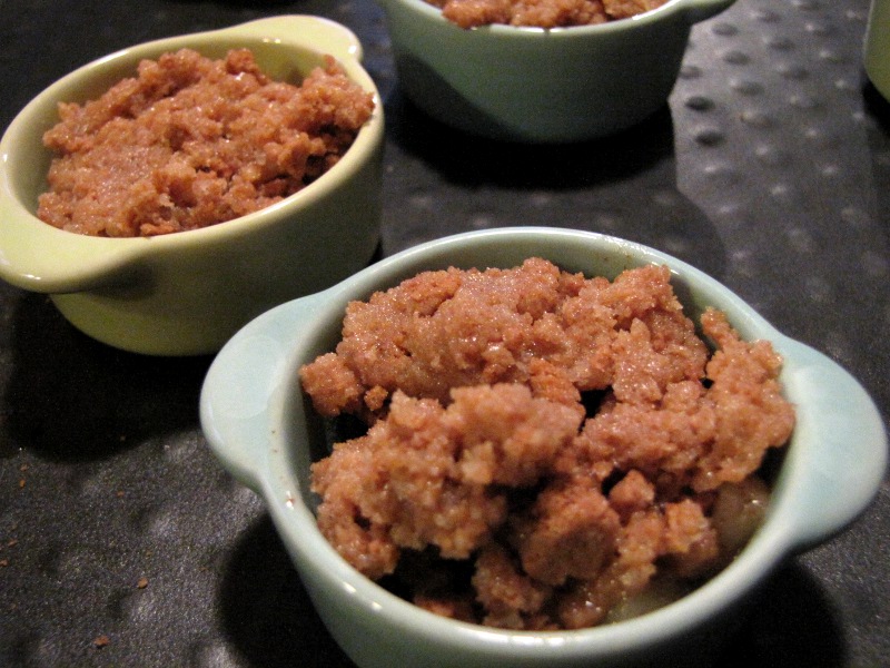Crumble aux pommes et Spéculoos