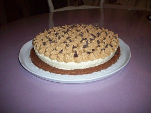 Gâteau chocolat blanc et Spéculoos