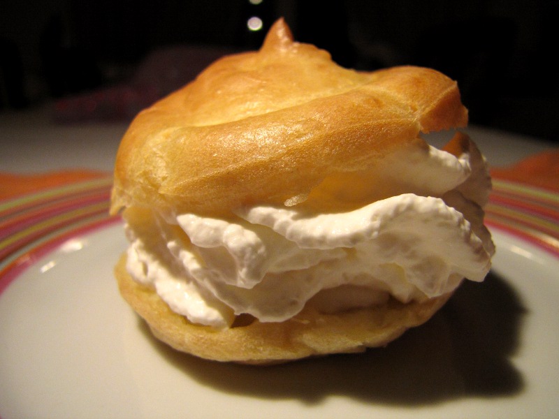 Choux chantilly