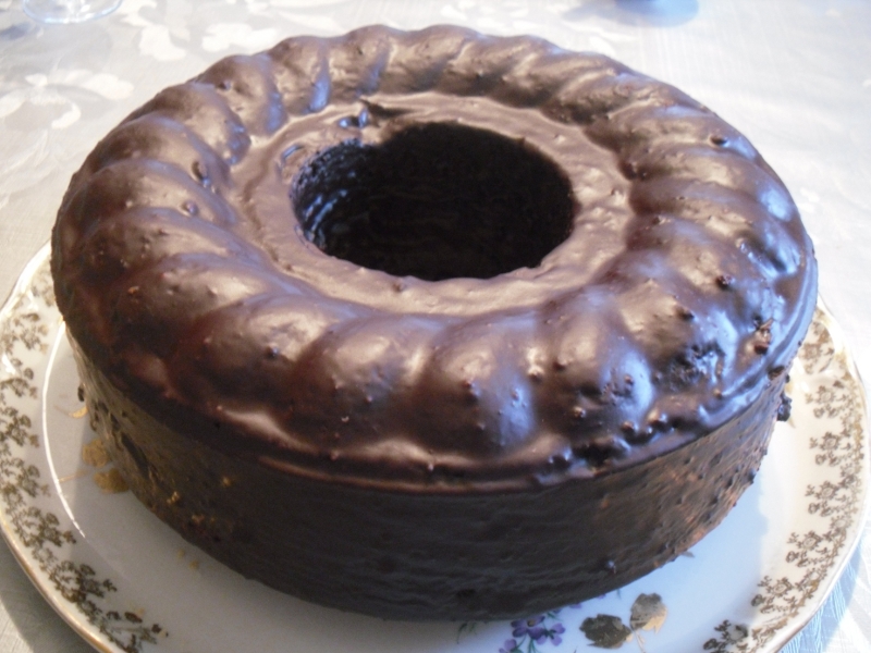 Gâteau choco-noisette