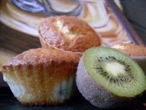 Muffins au kiwi