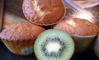 Muffins au kiwi
