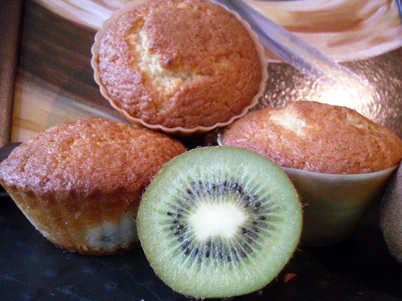 Muffins au kiwi