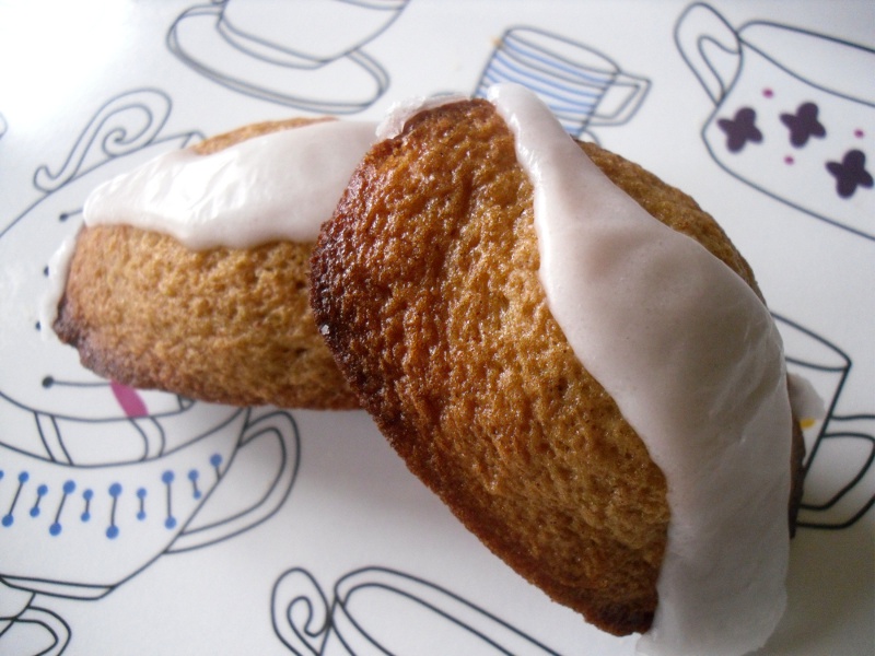 Madeleines saveur pain d'épices