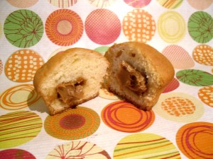 Muffin yaourt coeur spéculoos