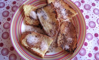 Pain perdu (avec du pain blanc maison)