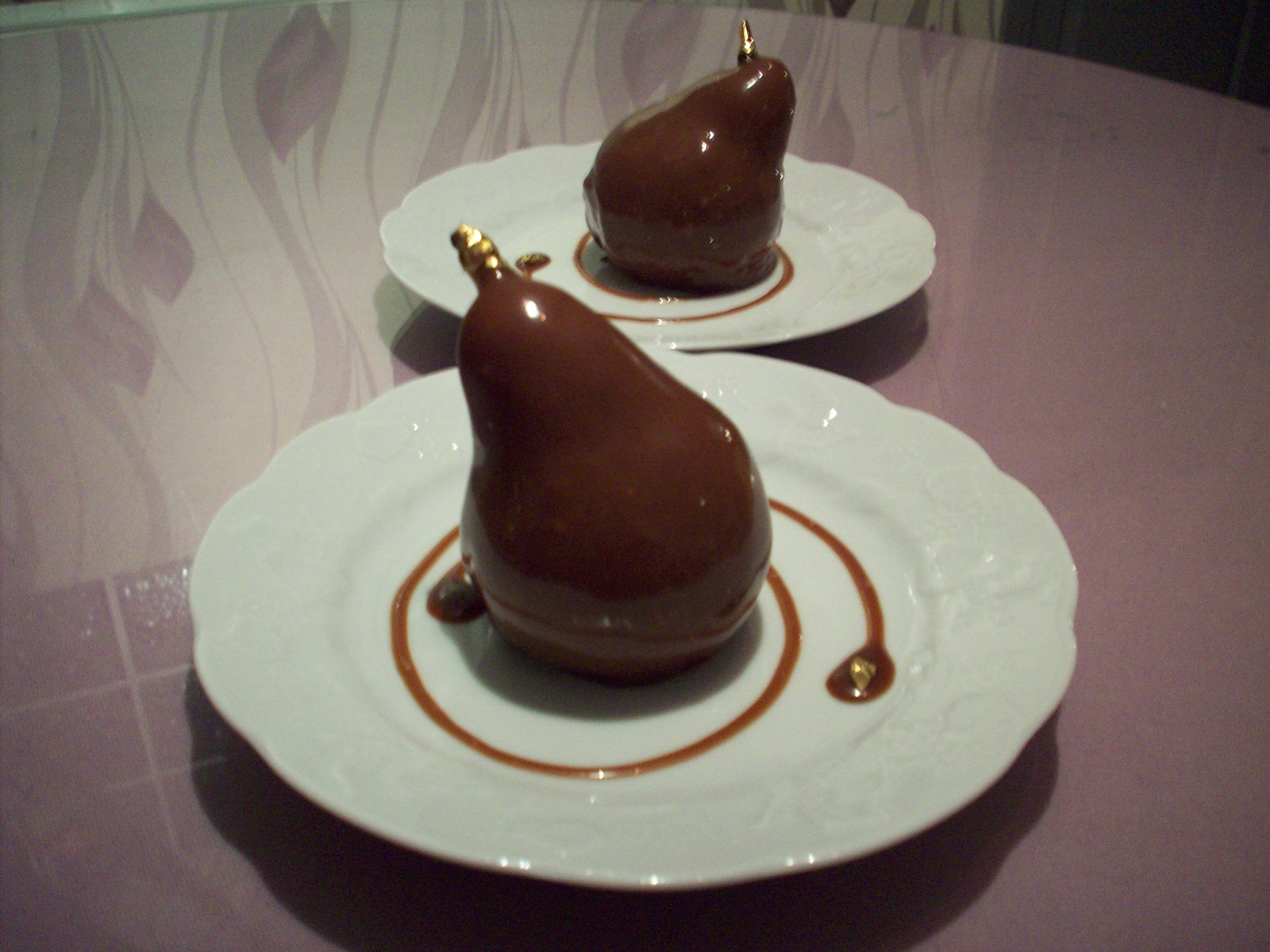 Poire au chocolat