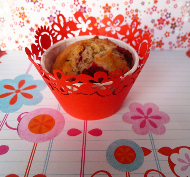 Muffins framboises