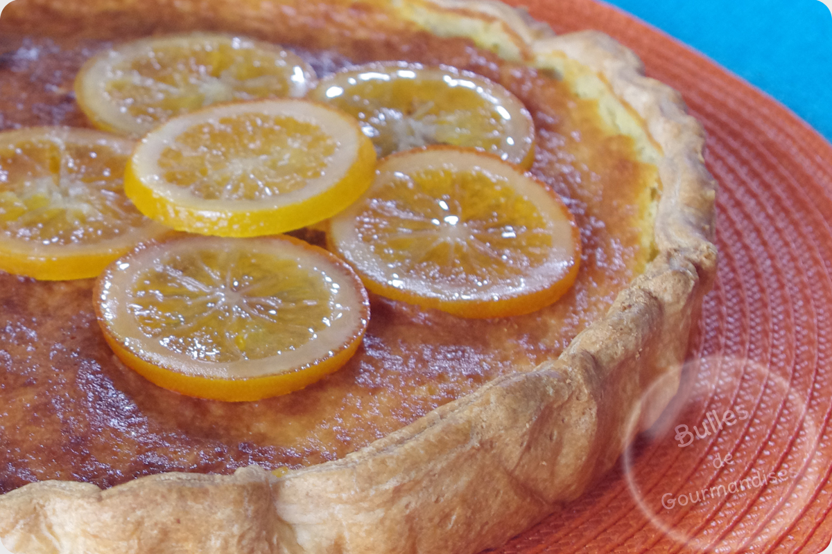 Tarte à l'orange