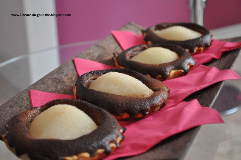 Tartelettes Poires et Nutella
