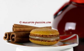 Macarons Grand Marnier et cannelle