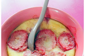 Clafoutis aux fraises