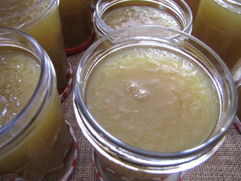 Confiture de rhubarbe