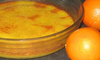 Fondant à l'Orange, caramélisé