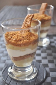 Coupe de banane speculoos