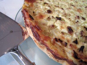 Tarte à la rhubarbe