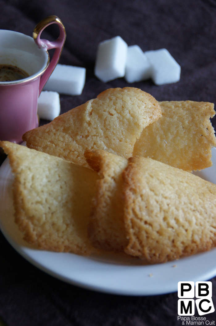 Tuiles dentelle au miel façon Quatre Quart