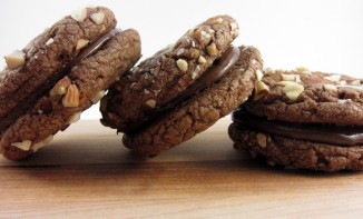La recette Cookies chocolat-Amandes
