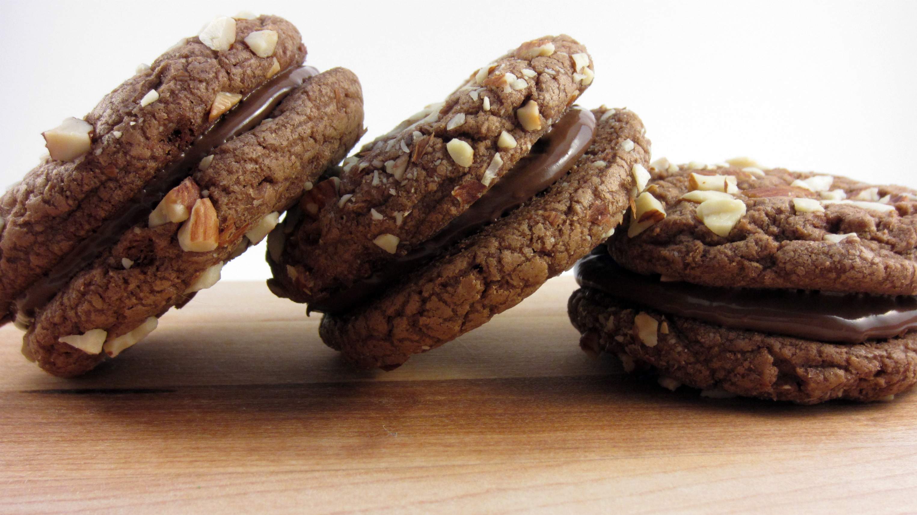 La recette Cookies chocolat-Amandes