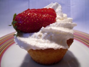 Recette Cupcakes fraises chantilly