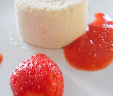 Une recette de parfait glacé à la rhubarbe