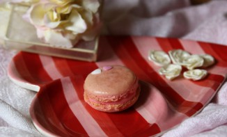 Macarons à l’eau de rose