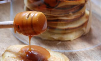 recette du Pancake au caramel beurre salé