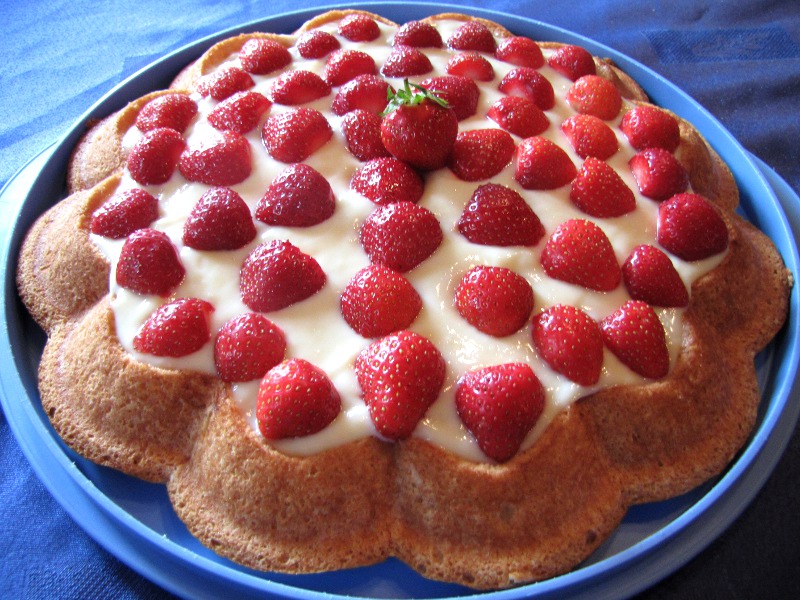 Biscuit aux fraises